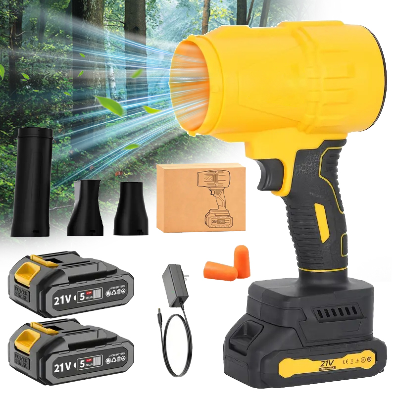 Dryer Car Blower - منفاخ لاسلكي بمحرك بدون فرشاة، مروحة