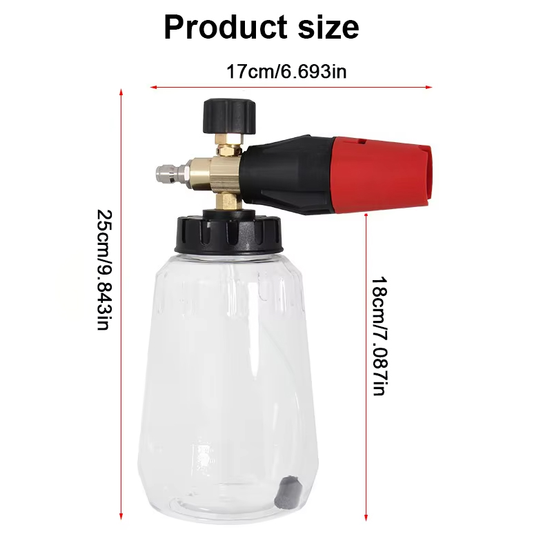 مدفع رغوة عالي الضغط قابل للتع - مراجعة Pressure Washer Foam Gun وسعره