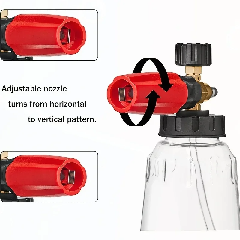 مدفع رغوة عالي الضغط قابل للتع - مراجعة Pressure Washer Foam Gun وسعره