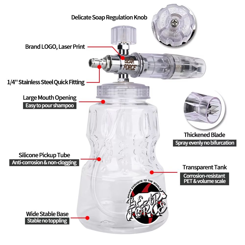 غسالة الضغط الألومنيوم رغوة مد - مراجعة Pressure Washer Foam Gun وسعره