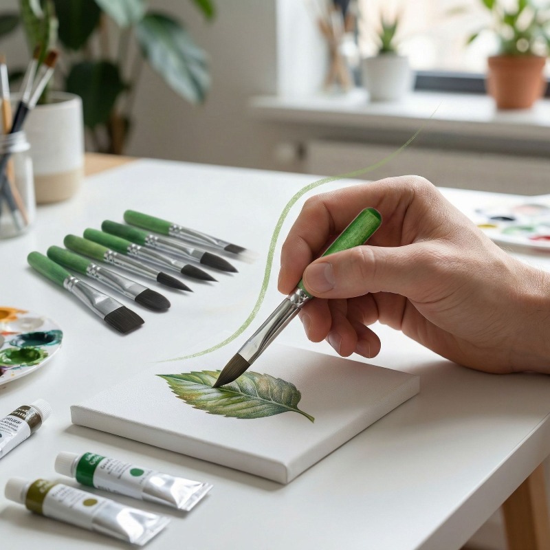 مجموعة فرش رسم صغيرة للسفر مكو - مراجعة Detailing Brush Set وسعره