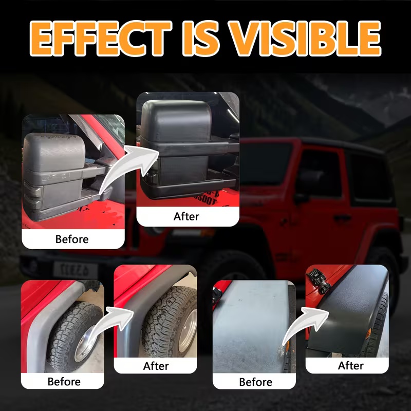بخاخ تجديد البلاستيك للسيارات  - مراجعة Trim Restorer Plastic وسعره