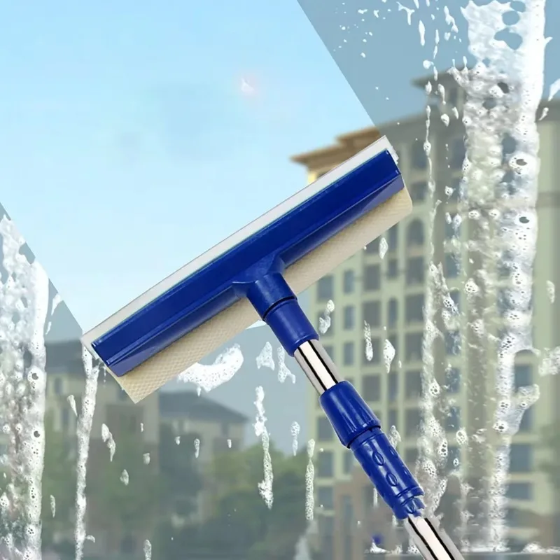 منظف نوافذ تلسكوبي 2 في 1 مع ف - مراجعة Glass Cleaner Streak وسعره